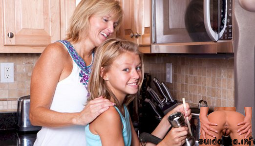 tween tools mom cooking mother teaching teen daughter sex kitchen