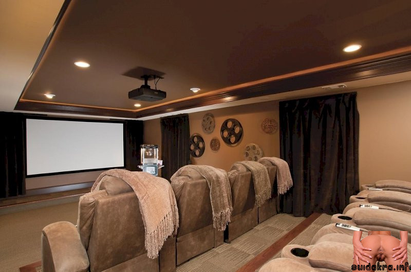 basement dark traditional entertainment theater center wall movie bright tv room soffit massage rooms movies therapy massage chair built