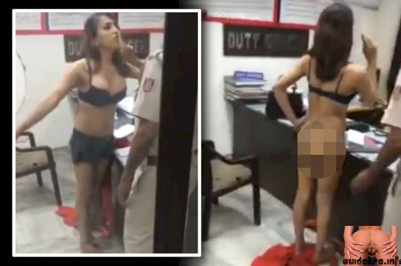 cops naked liveleak station around dailystar strips woman