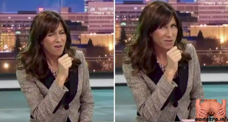 lisa dutton simulates reporter sex live on tv