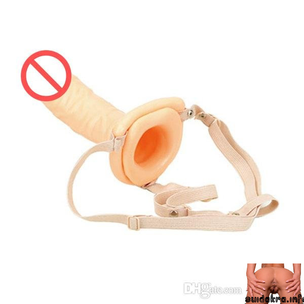 silicone hollow piece penis toys couples soft strapon ons lesbian strap on didlos