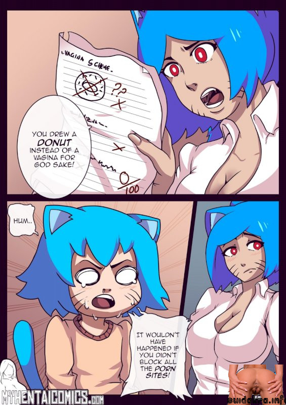 amazing comics gumball biology lesson