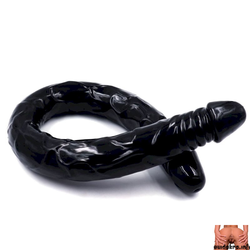 ink realistic double lesbian dildo