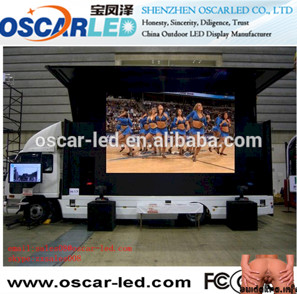 led movie message china xxx movies on mobile truck display screen