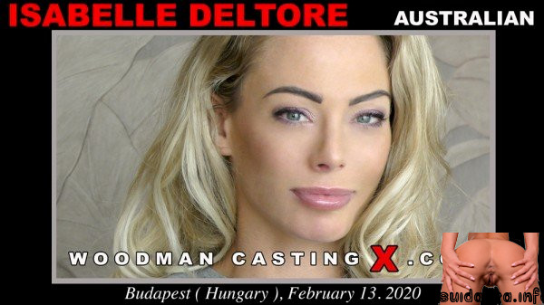 deltore isabelle casting woodman