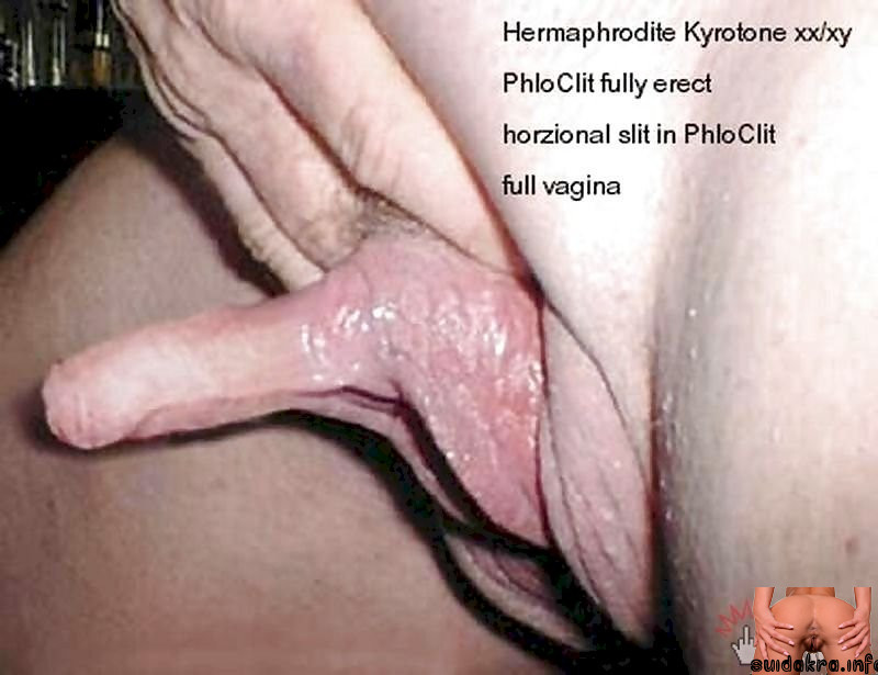 clit hermaphrodite dicks cock cumming on a big cock huge