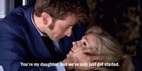 scenes doctor daughter got ve father dad cry happy started caption tennant reddit tenor