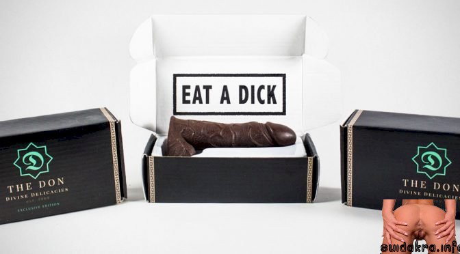 yes send chocolate really anonymously eat dick prank anyone blonde eats a dick