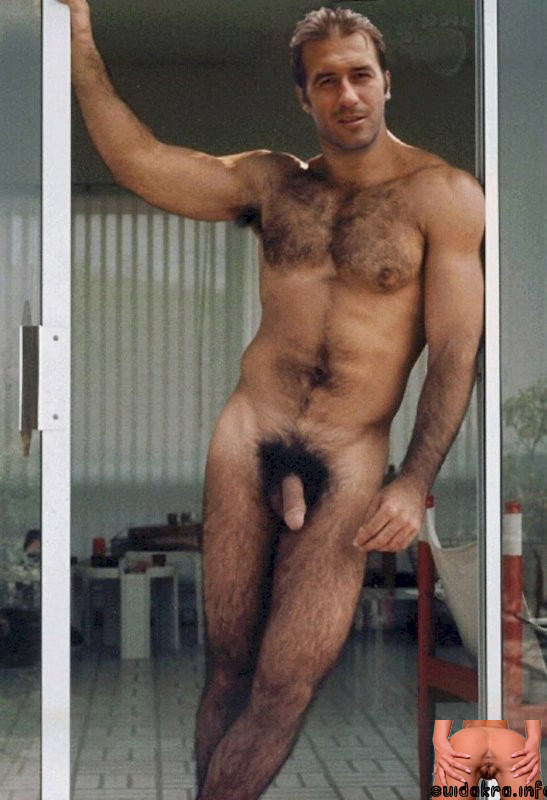 erect penis hairy naked