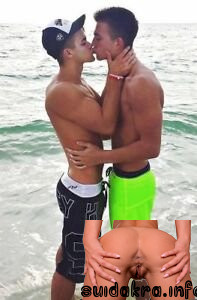 shirtless romantic beach jocks kiss buff guys kissing