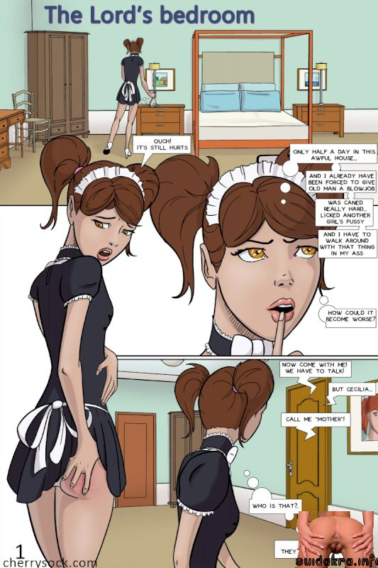 comics latex maid cartoon rape