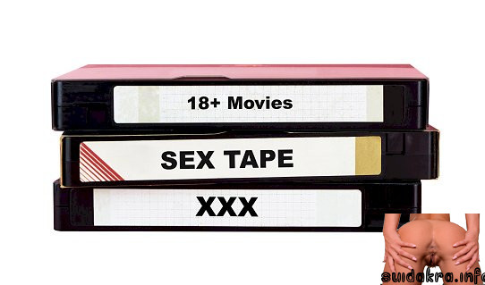 adult tape label movie isolated