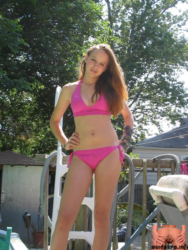 teen pool mixed amateur bikinis