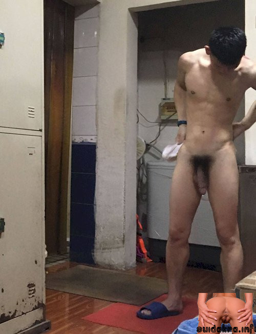 flaccid own rooms male asian shower worker caught gay
