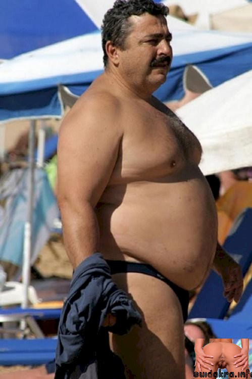 bear nani fat trunks muscle mature swimming chubby dads