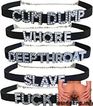 daddys words cum chokers necklace