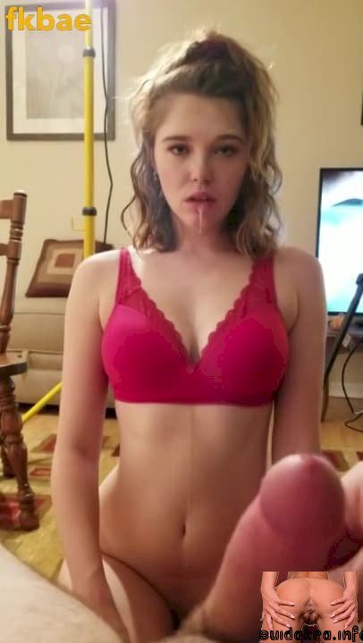 snapchat mouth blowjob cum blonde