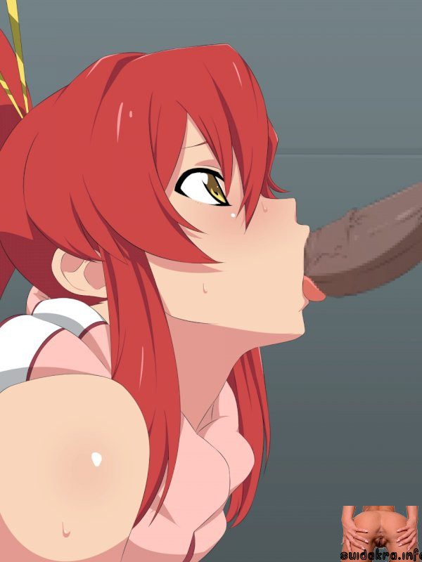 tengen hentia litner lagann respond xbooru littner cum blowjob