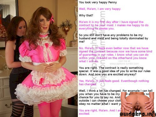 pink fem forced happy you porn femdom cute sissy caps dress captions maid