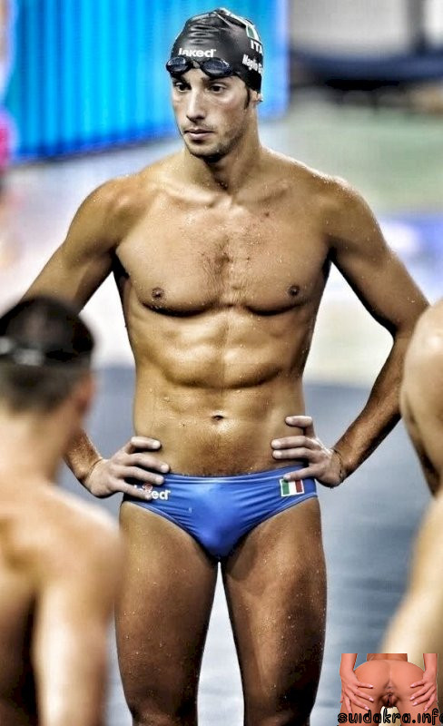 bulges revealing olympic swimmers swimwear swimming german