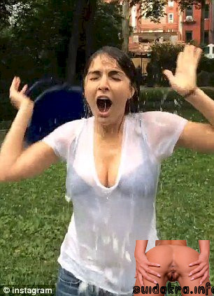 wintour very goes cum daughter tits tv miss takes bucket bee challenge through ample ice