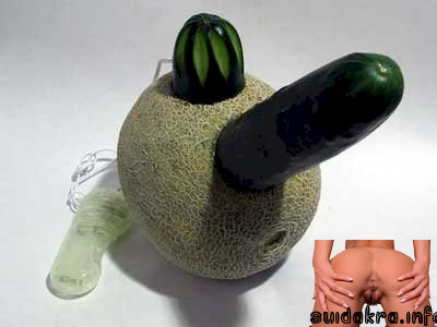 melon cucumber diy toys homemade yourself pleasure vibrator sex home homemade mother