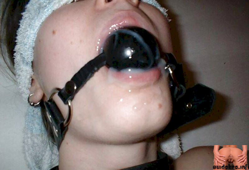 gagged gag bondage facial amateur milf gagging drooling facials