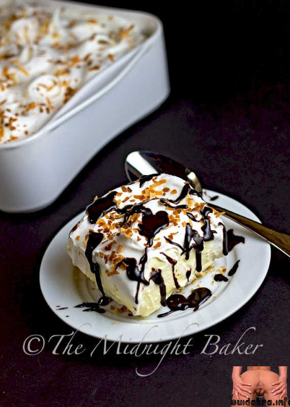 porn cream pie coconut bake parfait dessert pan pudding creamepie