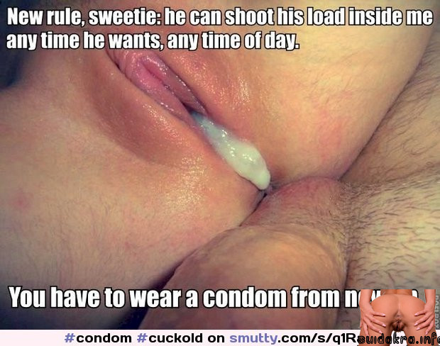 smutty wife condom cuck creampie condom broke in pussy nudes