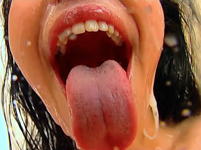 gifs swallow biggest cumshot swallow giant