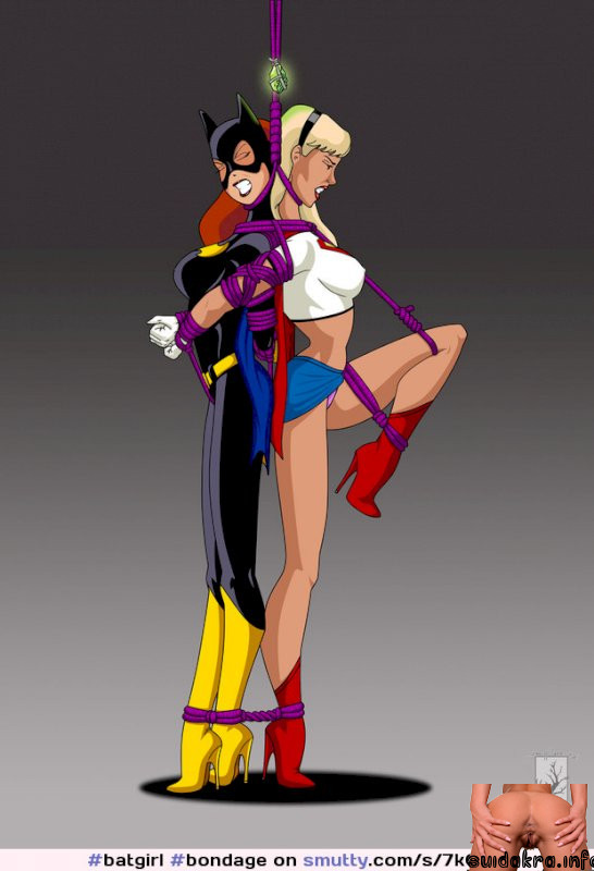 batgirl lesbian bondage animated predicament tight rule34 super bondage cartoon smutty luscious supergirl